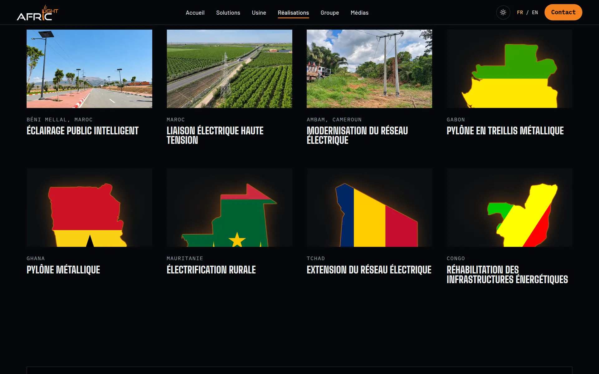 AFRIC LIGHT — 3